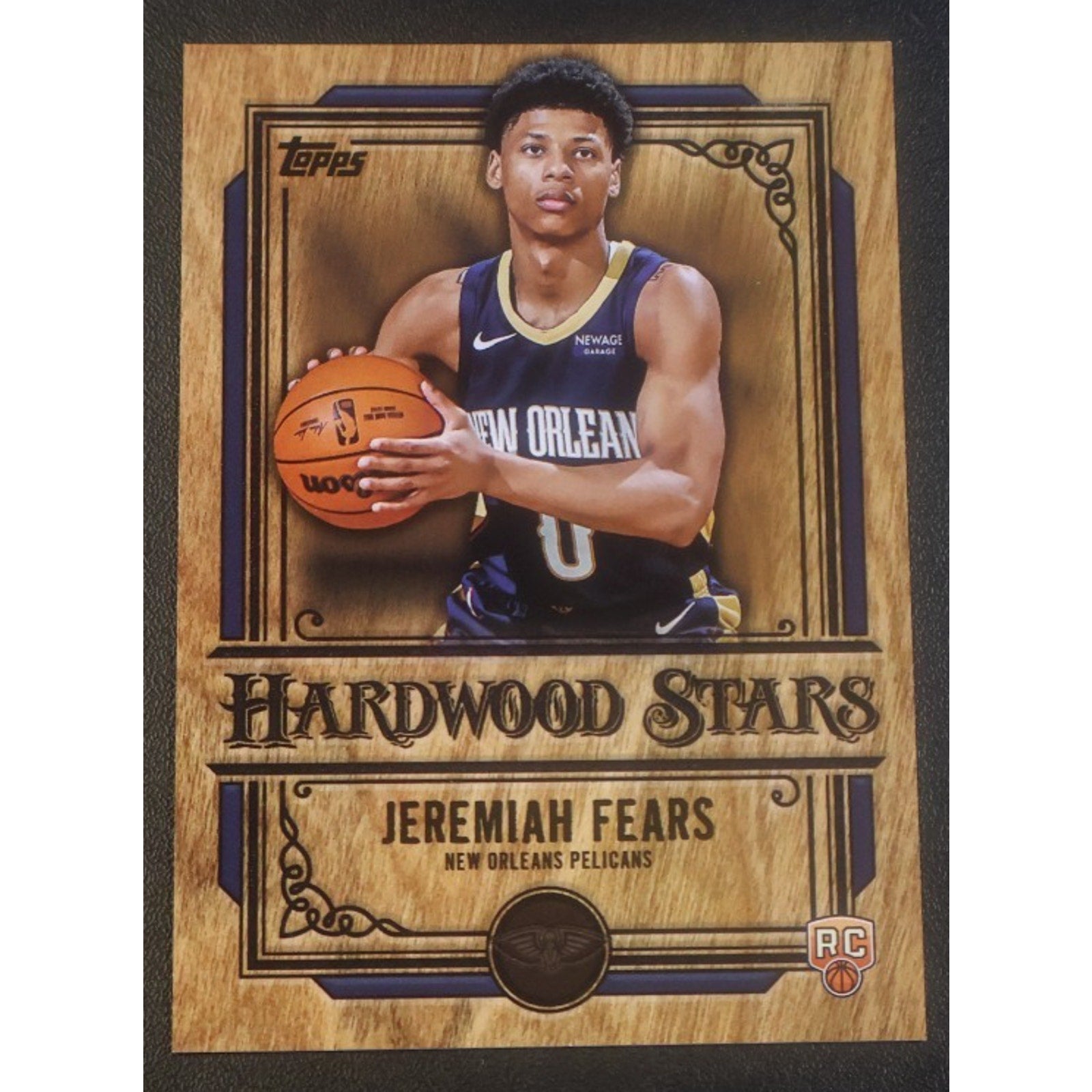 2025-26 Topps #HS-17 Jeremiah Fears Hardwood Stars Case Hit SP Rookie