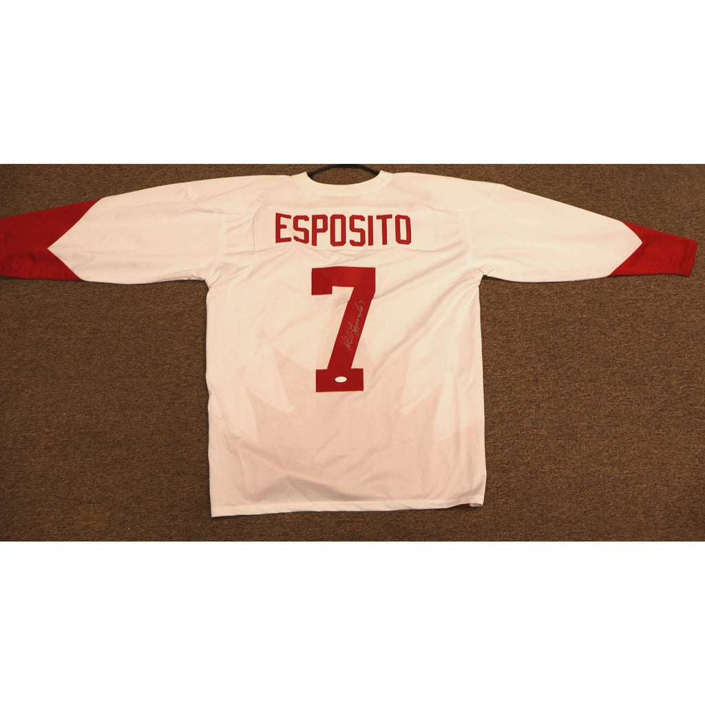 PHIL ESPOSITO Team Canada Summit SIGNED Autographed JERSEY JSA COA