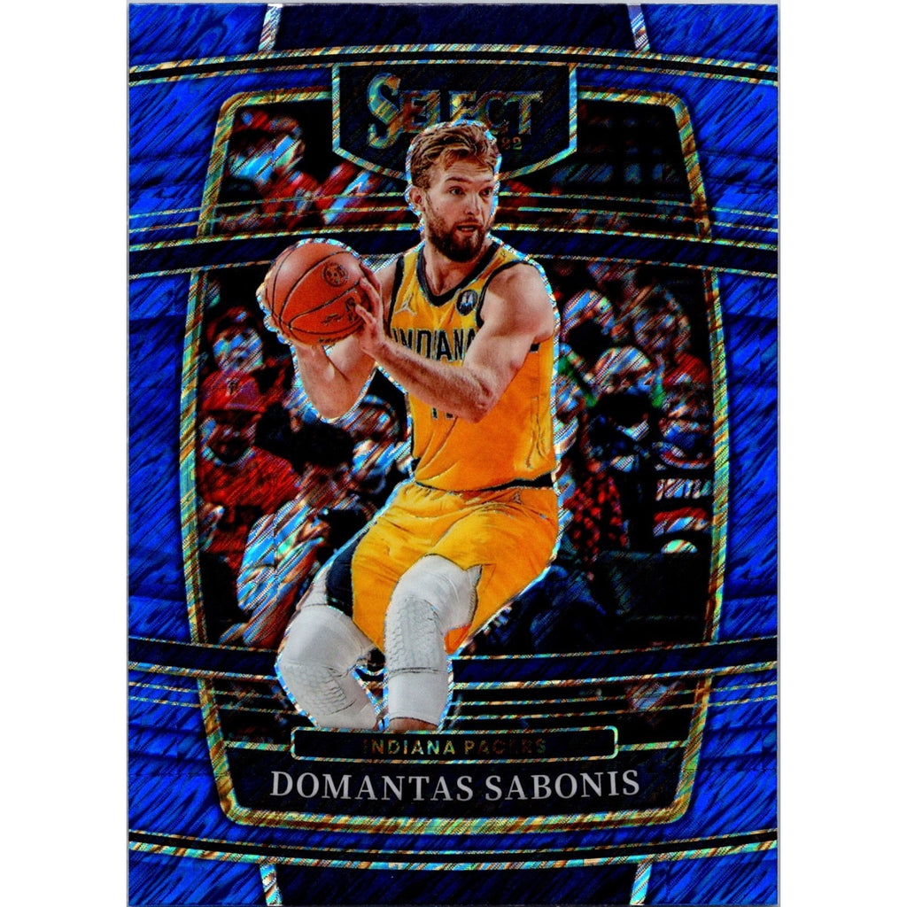 Domantas Sabonis 2021-22 Select Concourse Blue Shimmer Prizm #73 Mint