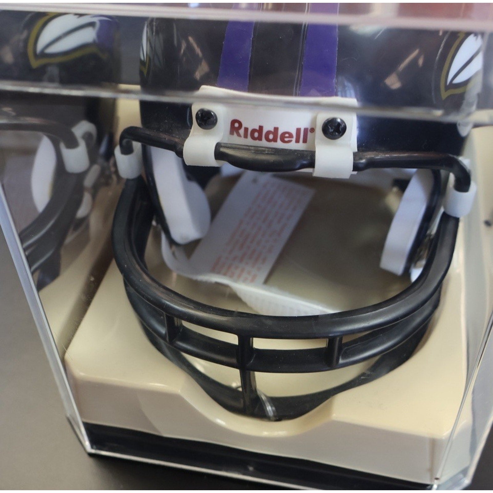 Paul Kruger Baltimore Ravens Mini Helmet Autographed Signed NFL Football