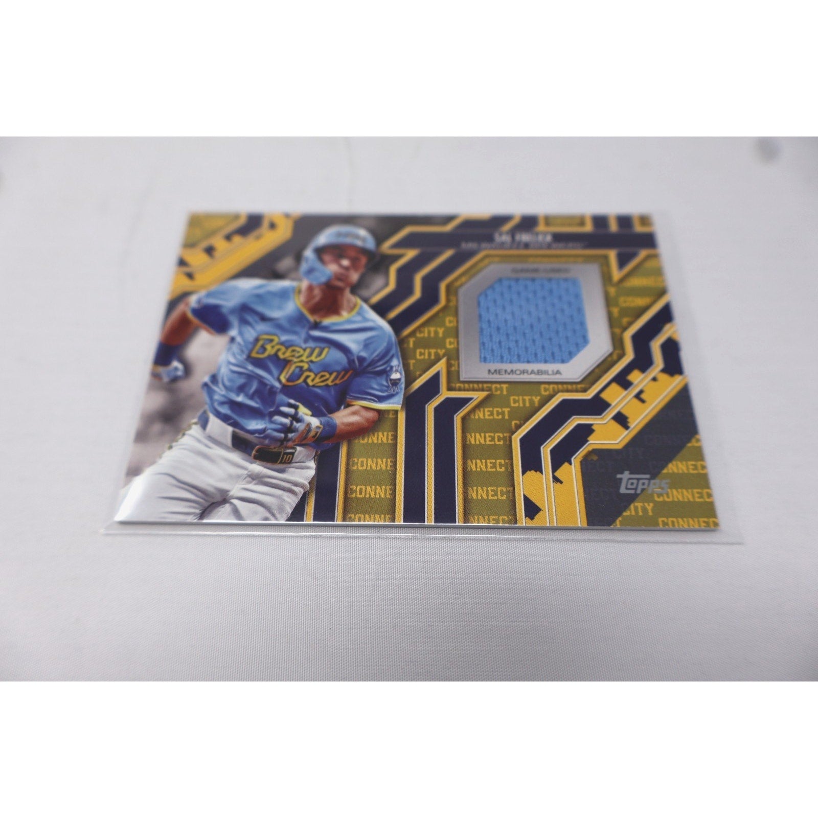 Sal Frelick 2025 Topps Series 1 City Connect Jersey Patch #CC-SF Mint