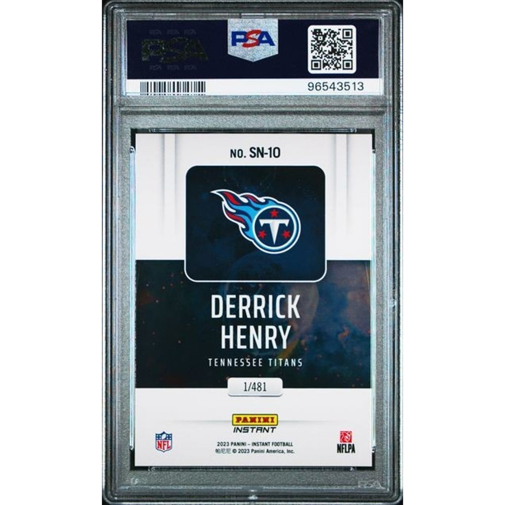 Derrick Henry 2023 Panini Instant Supernova #SN-10 /481 PSA 10 Gem Mint