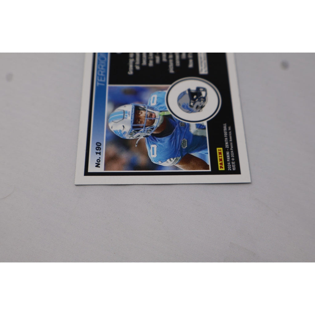 2024 Panini Zenith Terrion Arnold RC Auto Green Two Minute Drill Rookie #190