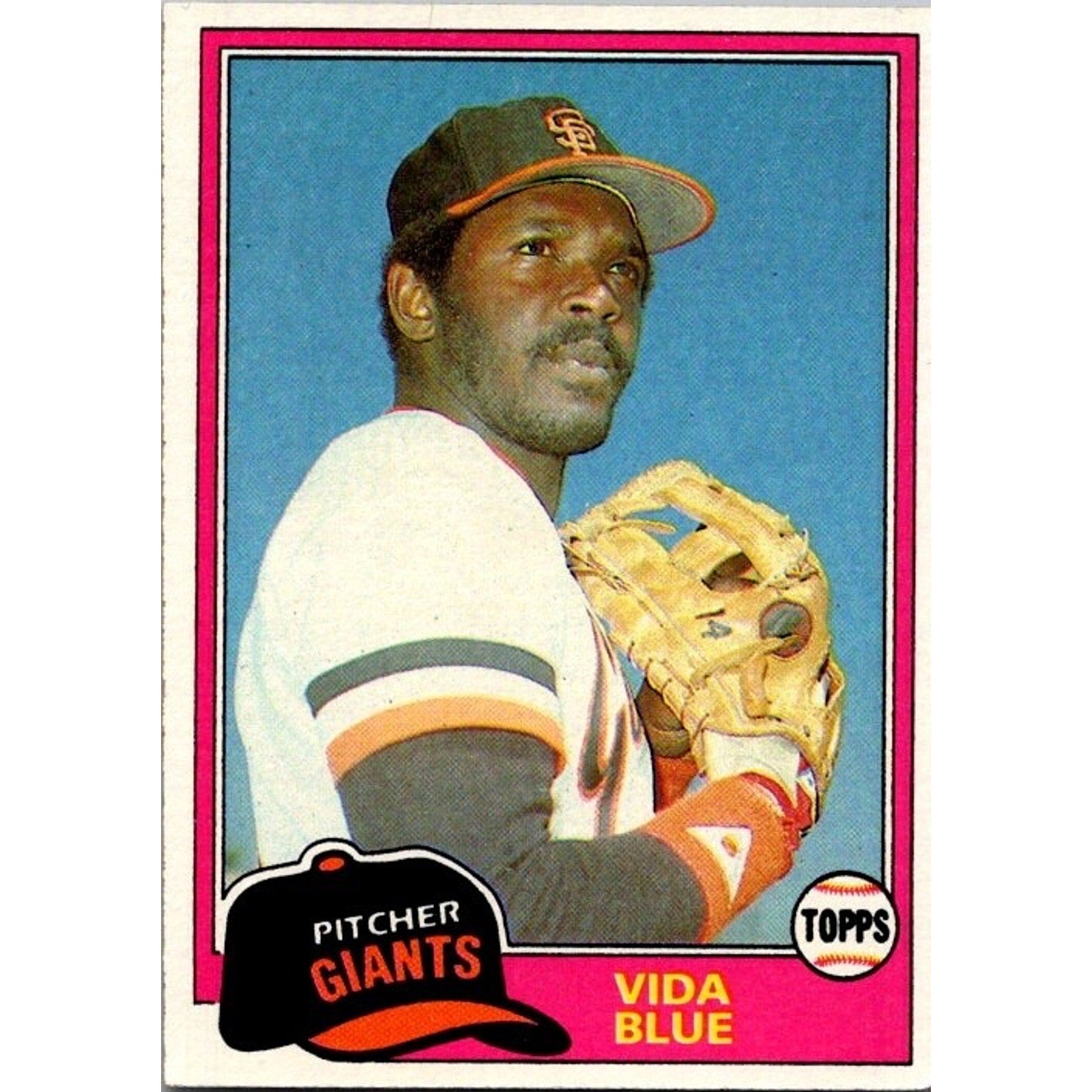 Vida Blue 1981 Topps #310 San Francisco Giants