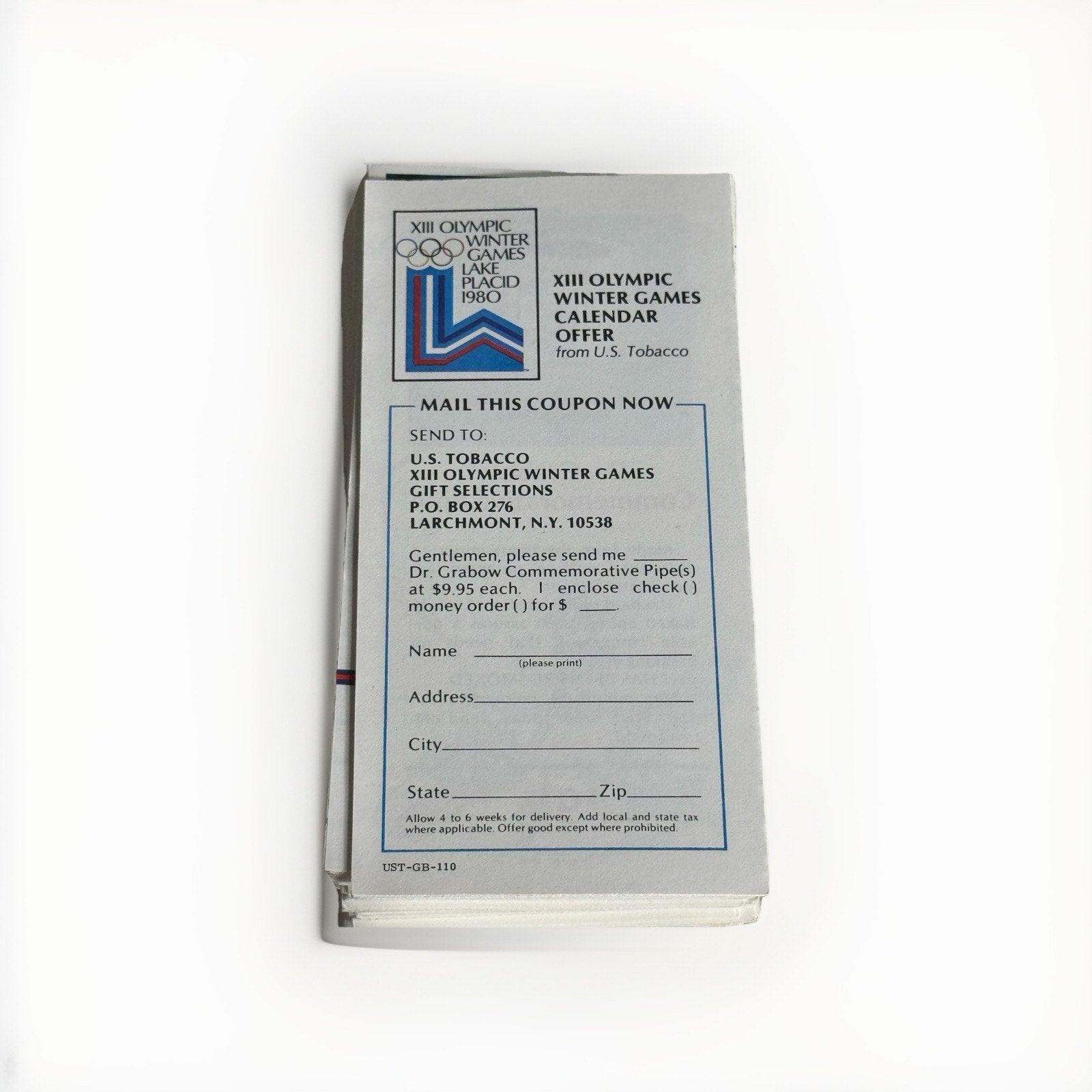 Lot Of 50 1980 XIII OLYMPIC WINTER GAMES LAKE PLACID GUIDE BROCHURE Fold Booklet