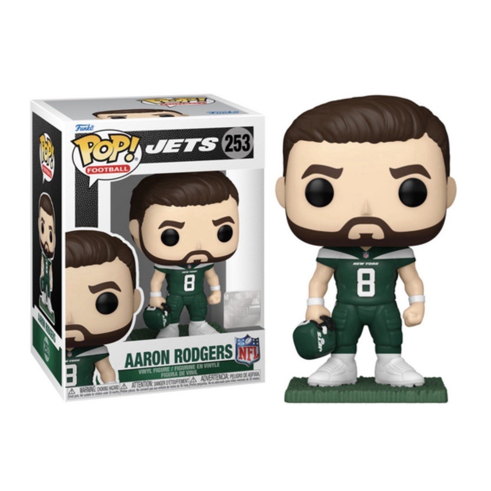 Aaron Rodgers (New York Jets) NFL Funko Pop! Series 12