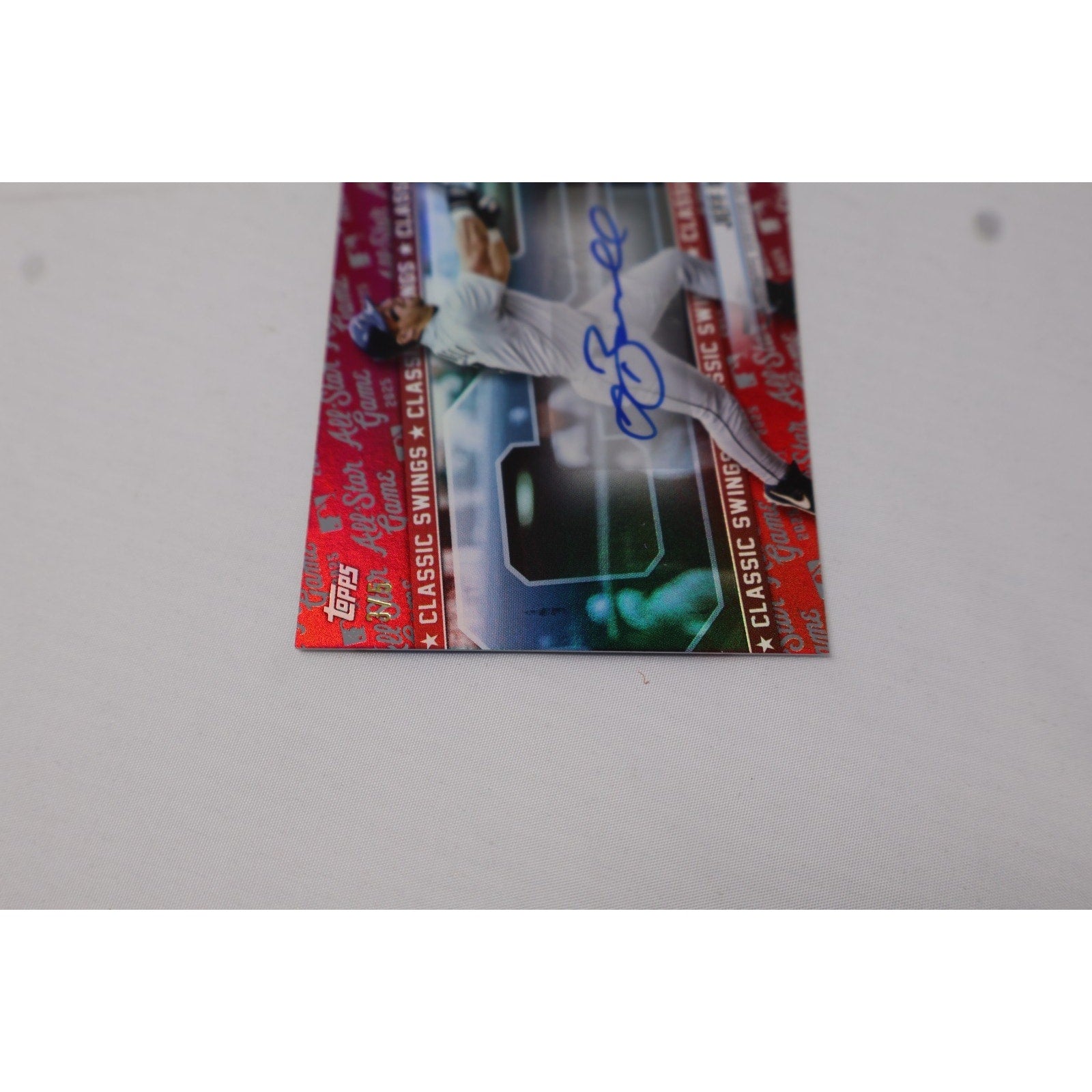Jeff Bagwell 2025 Topps All-Star Game Classic Swings Auto Red Foil /5 #CSA-JB