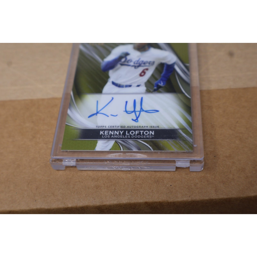 Kenny Lofton 2024 Topps Chrome Black Autograph Card #CBA-KL /50