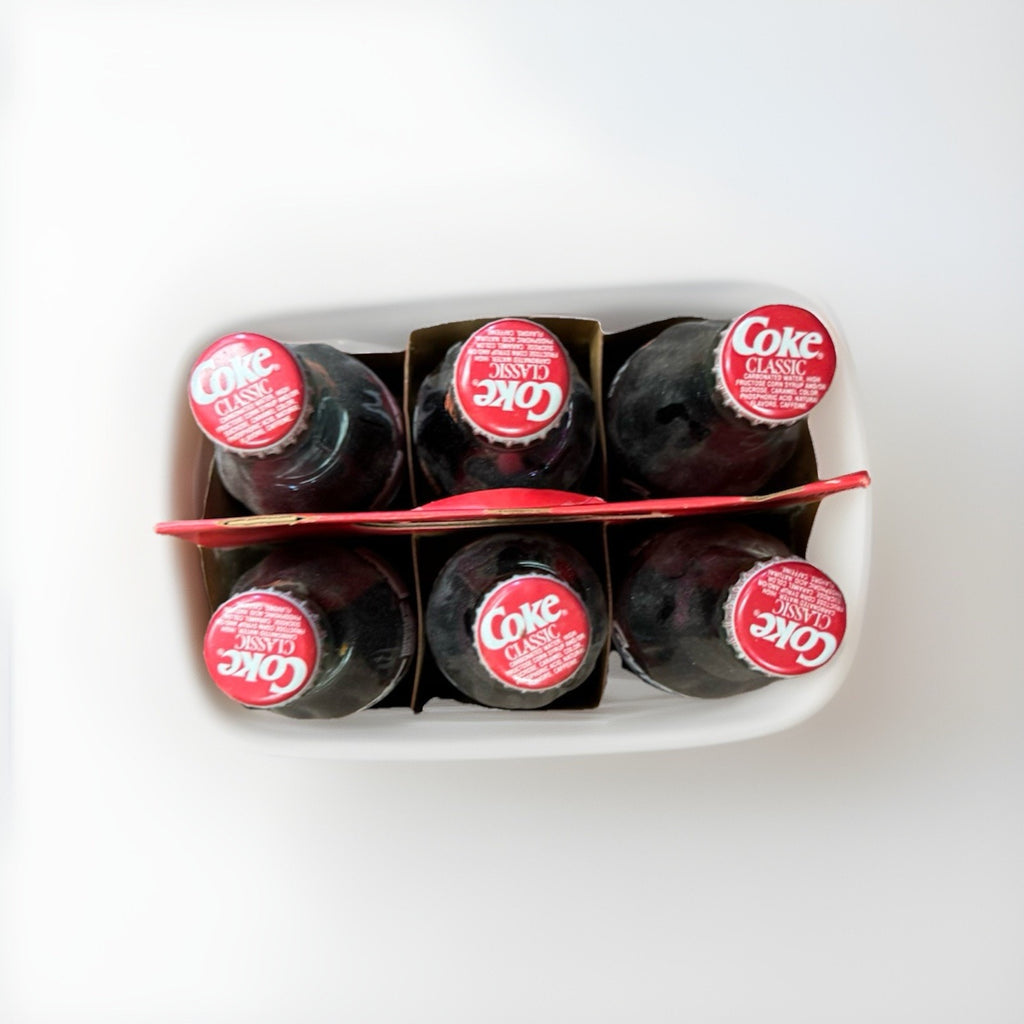 Cal Ripken 1995 Coke Bottles With Case! Complete 6 Pack - 2131 Baltimore Orioles