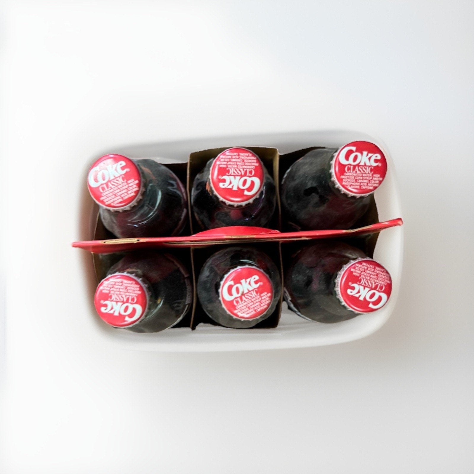 Cal Ripken 1995 Coke Bottles With Case! Complete 6 Pack - 2131 Baltimore Orioles