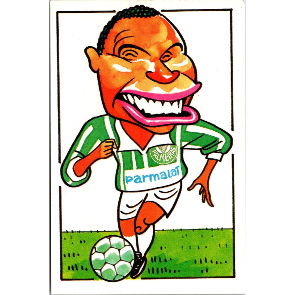 Palmeiras Soccer “Edilson” Trading Card 1994 Multi Editora Caricature C32