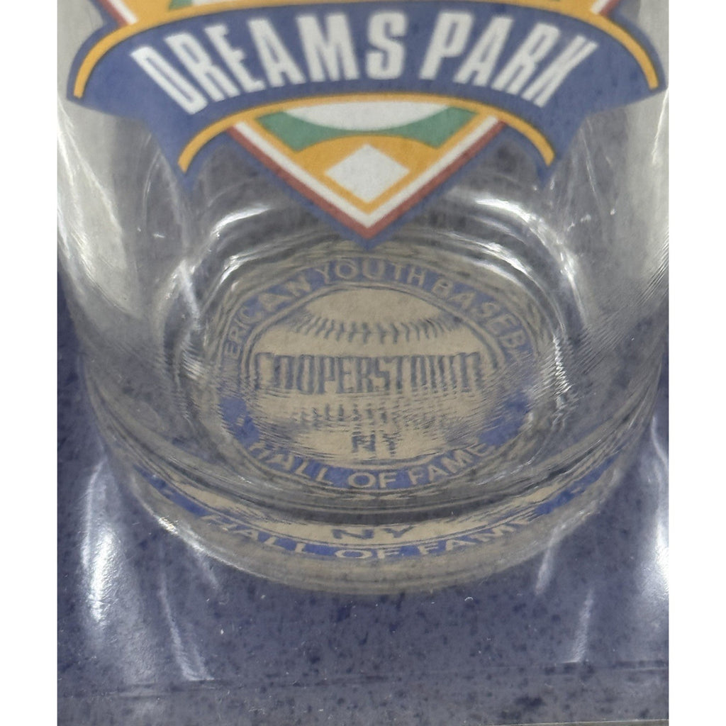 Cooperstown Dream Park Pint Glass Baseball Sealed Vintage 2000s