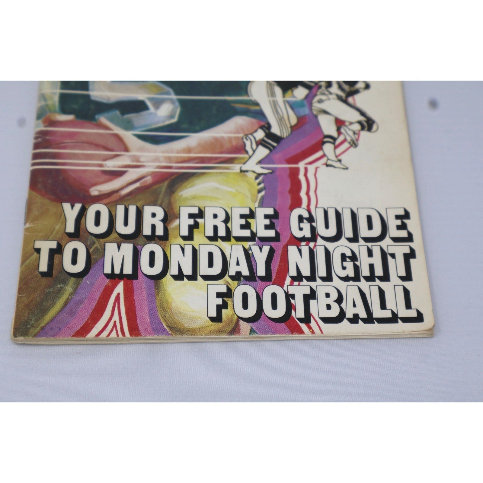 1977 Monday Night Football Guidebook Team By Team Report Good Condition See Pics