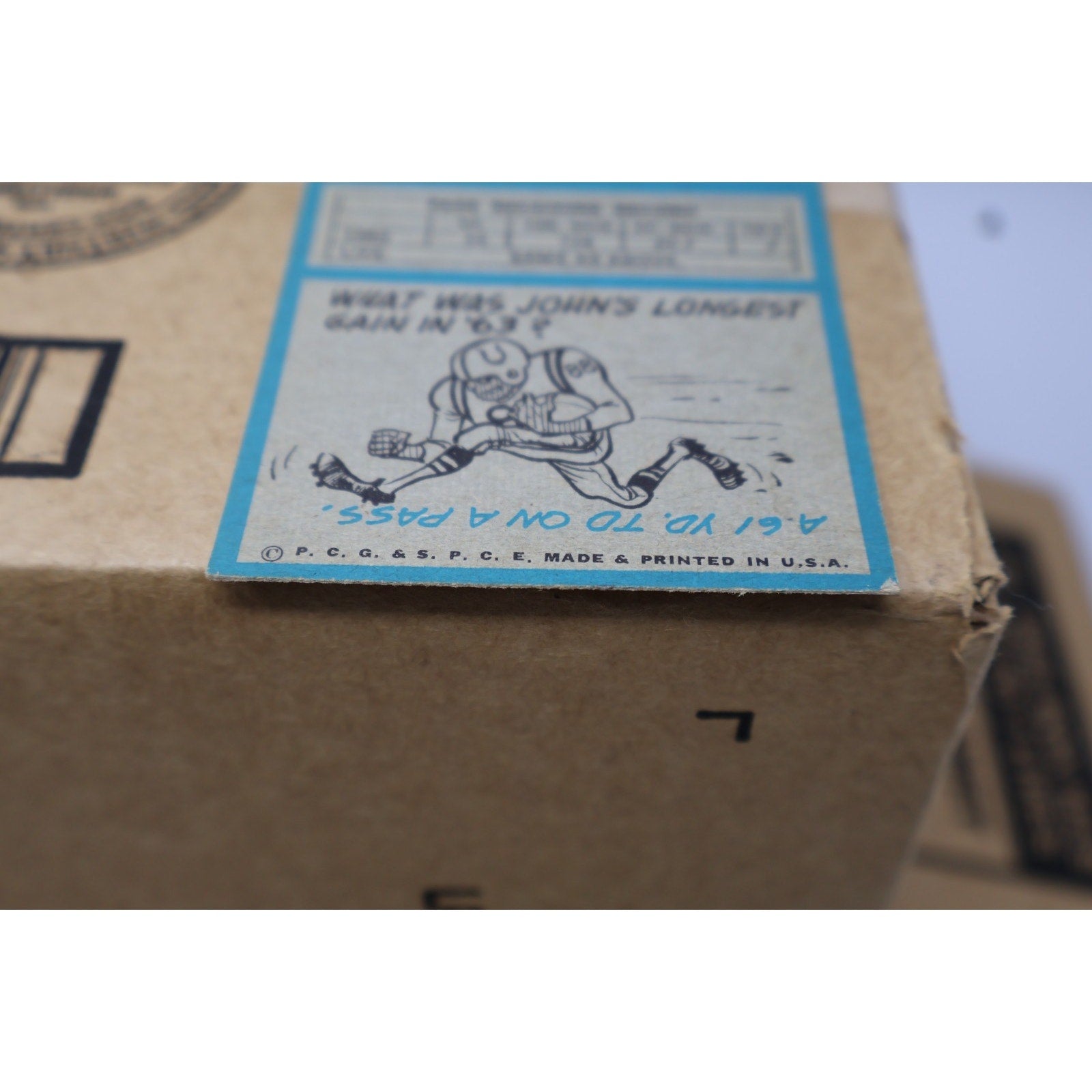 John Mackey 1964 Philadelphia #3 Rookie (RC) Baltimore Colts HOF EX See Pics