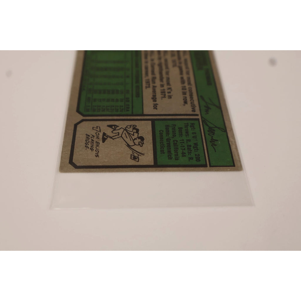 Tom Seaver 1974 Topps #80 New York Mets EX Couple Slight Creases On Front