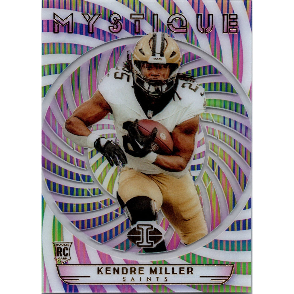 Kendre Miller 2023 Panini Illusions Mystique #22 RC Saints Breakout Star
