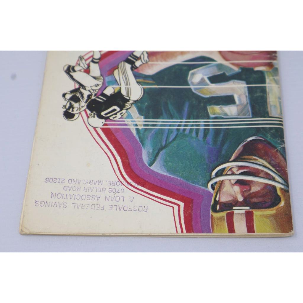 1977 Monday Night Football Guidebook Team By Team Report Good Condition See Pics