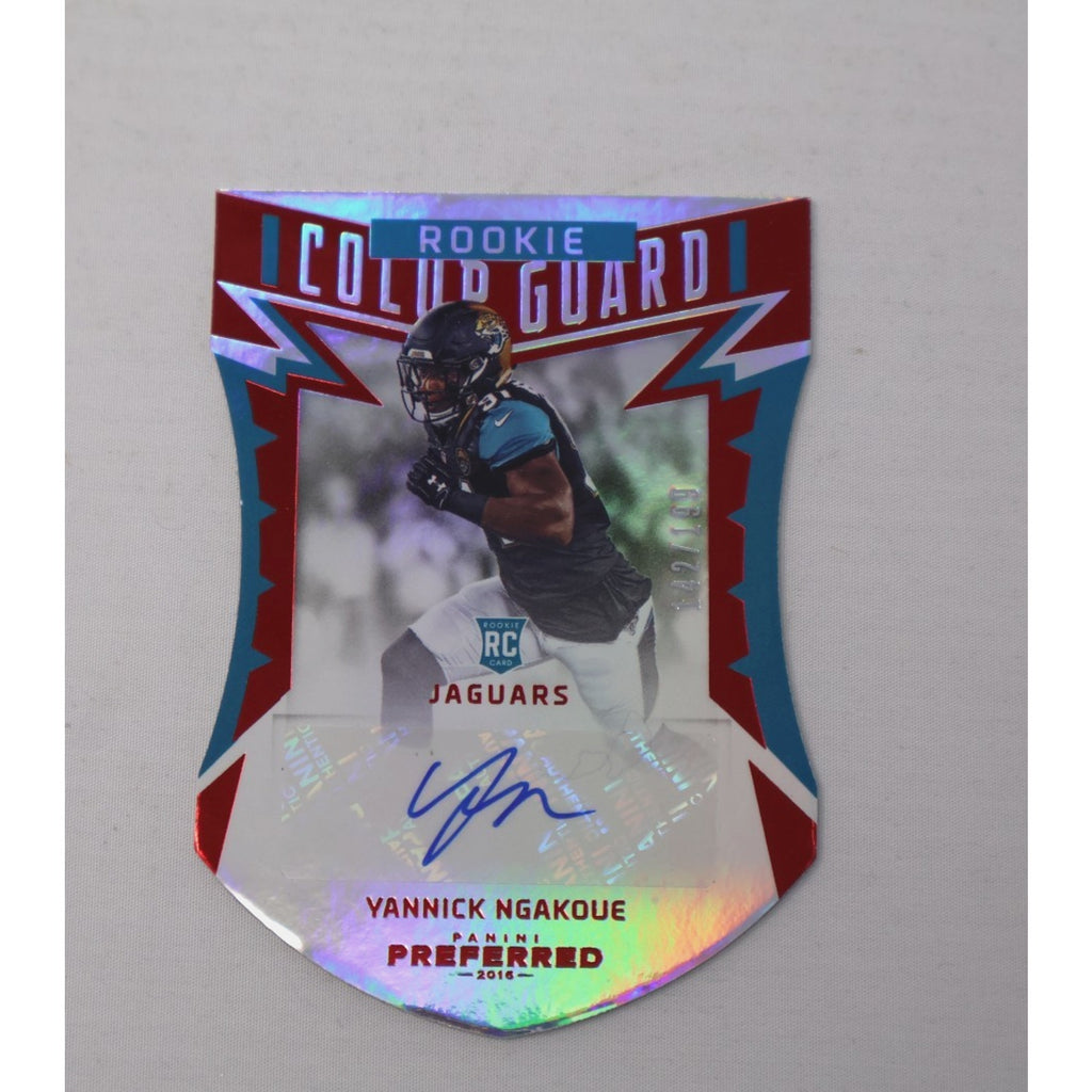 Yannick Ngakoue 2016 Panini Preferred Color Guard /199 #291 Rookie Auto RC