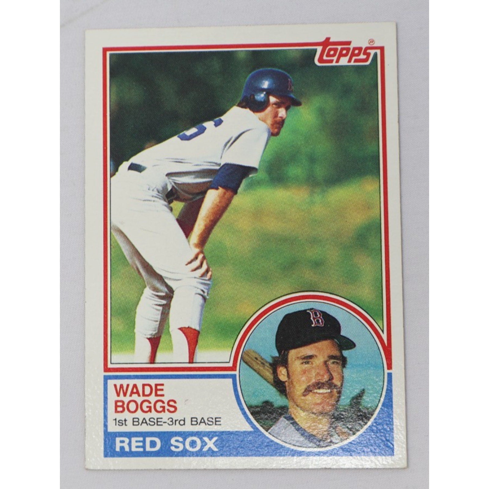 Wade Boggs 1983 Topps Rookie #498 RC NM