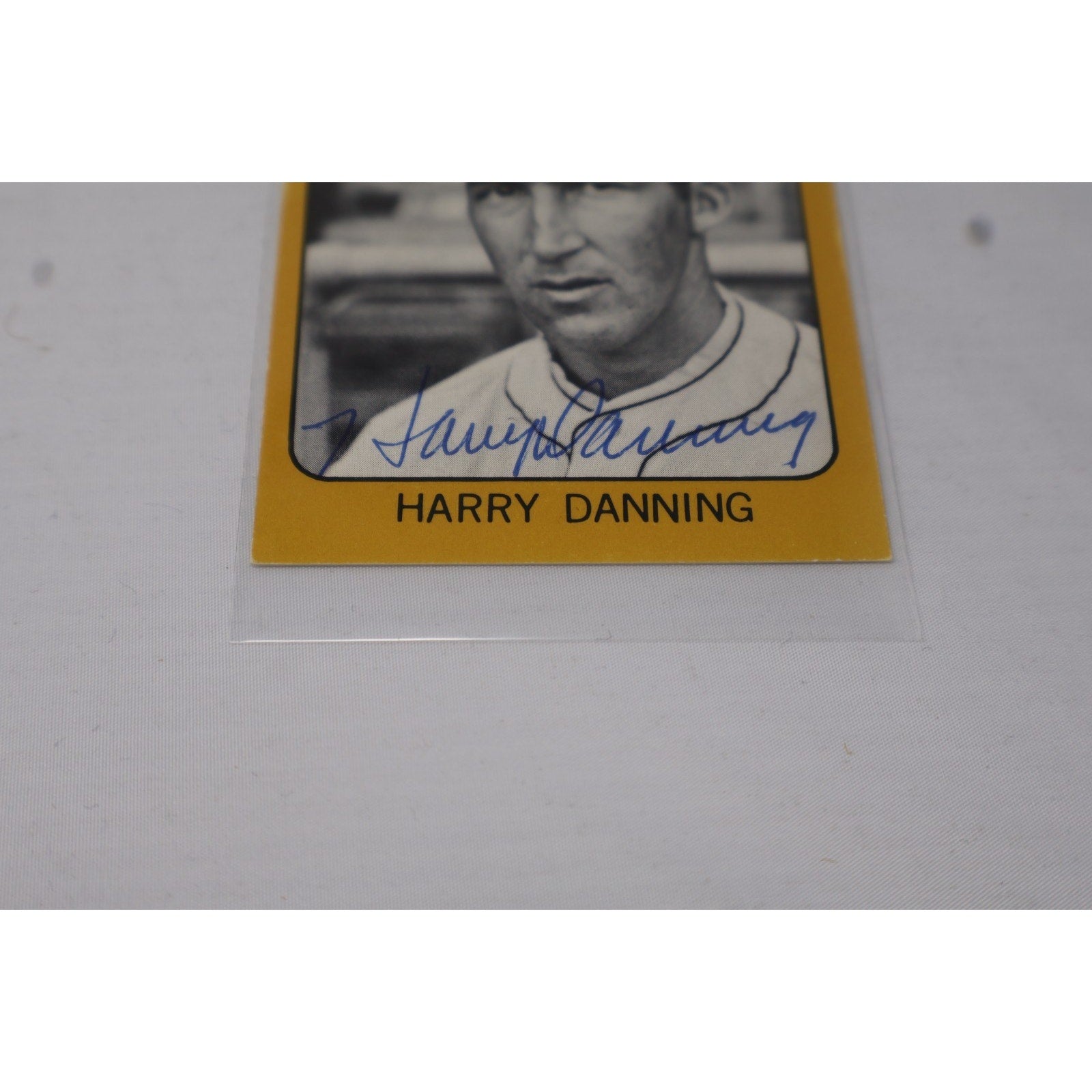 Harry Danning Auto 1980 TCMA All Time New York Giants #1980-HADA Autographed