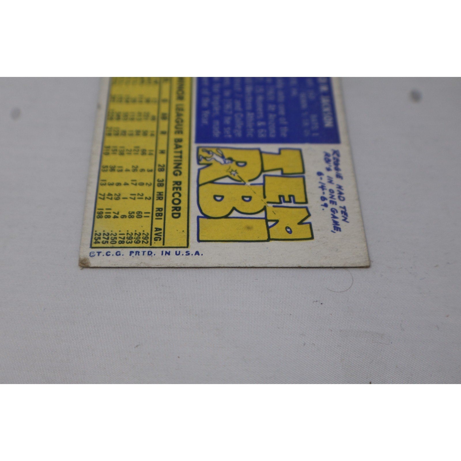 Reggie Jackson 1970 Topps #140 EX