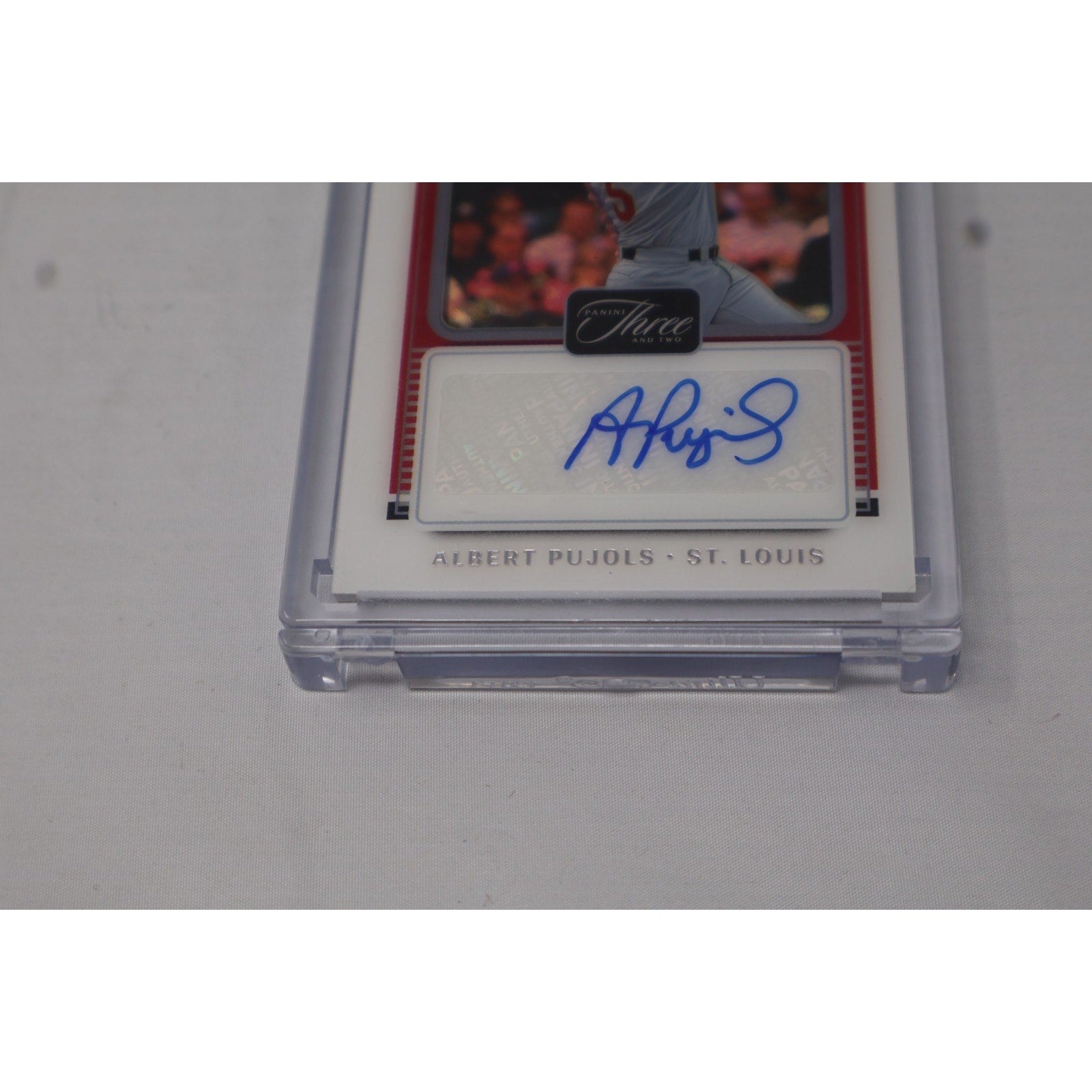 Albert Pujols 2022 Panini Three And Two Legendary Auto /25 #LS-AP Mint