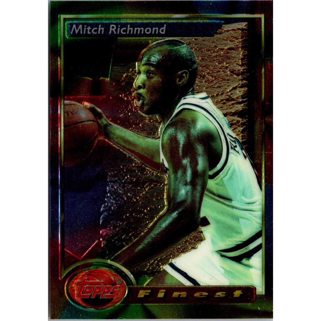 1993-94 Topps Finest Mitch Richmond #179 HOF Basketball Card NBA