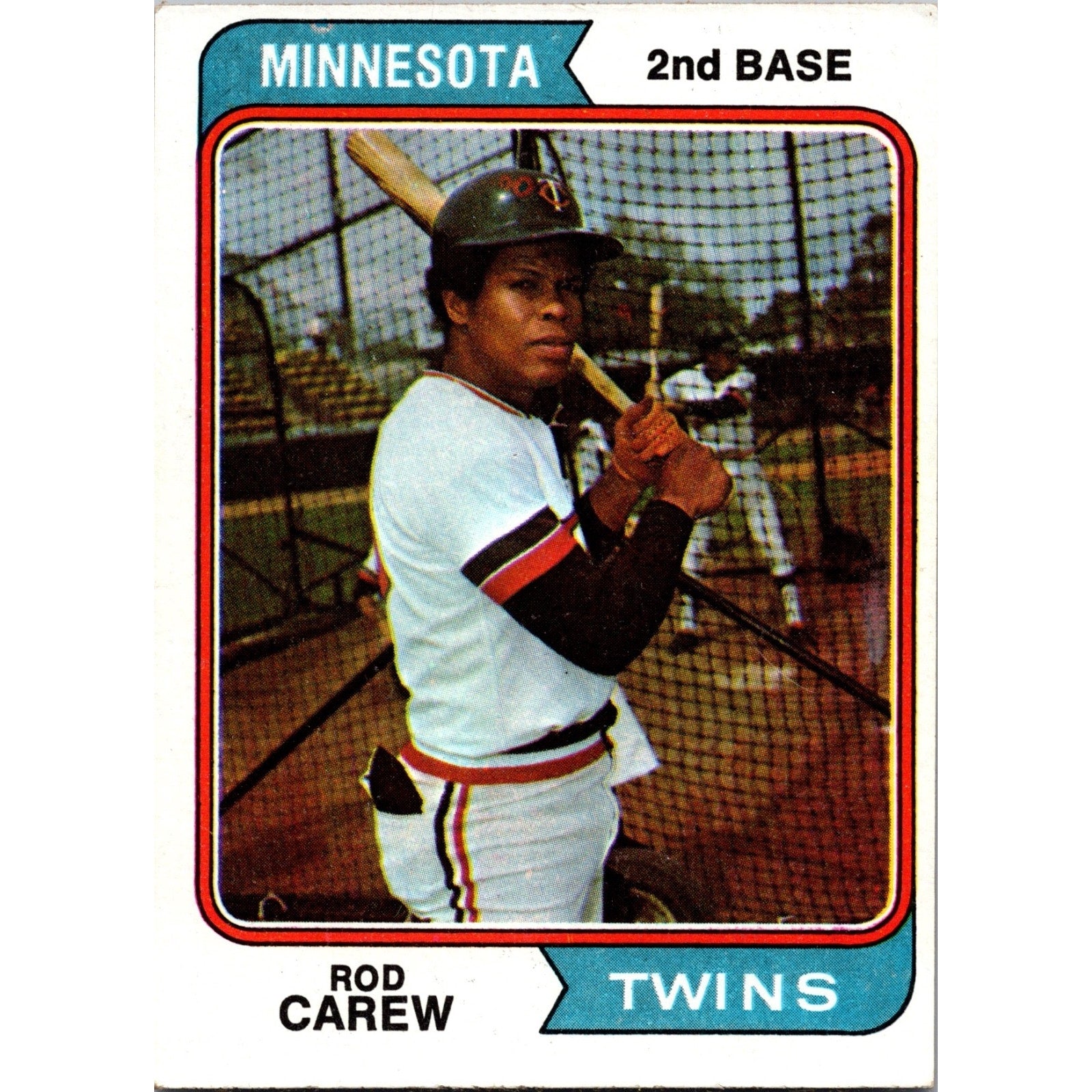 Rod Carew 1974 Topps #50 Minnesota Twins NM