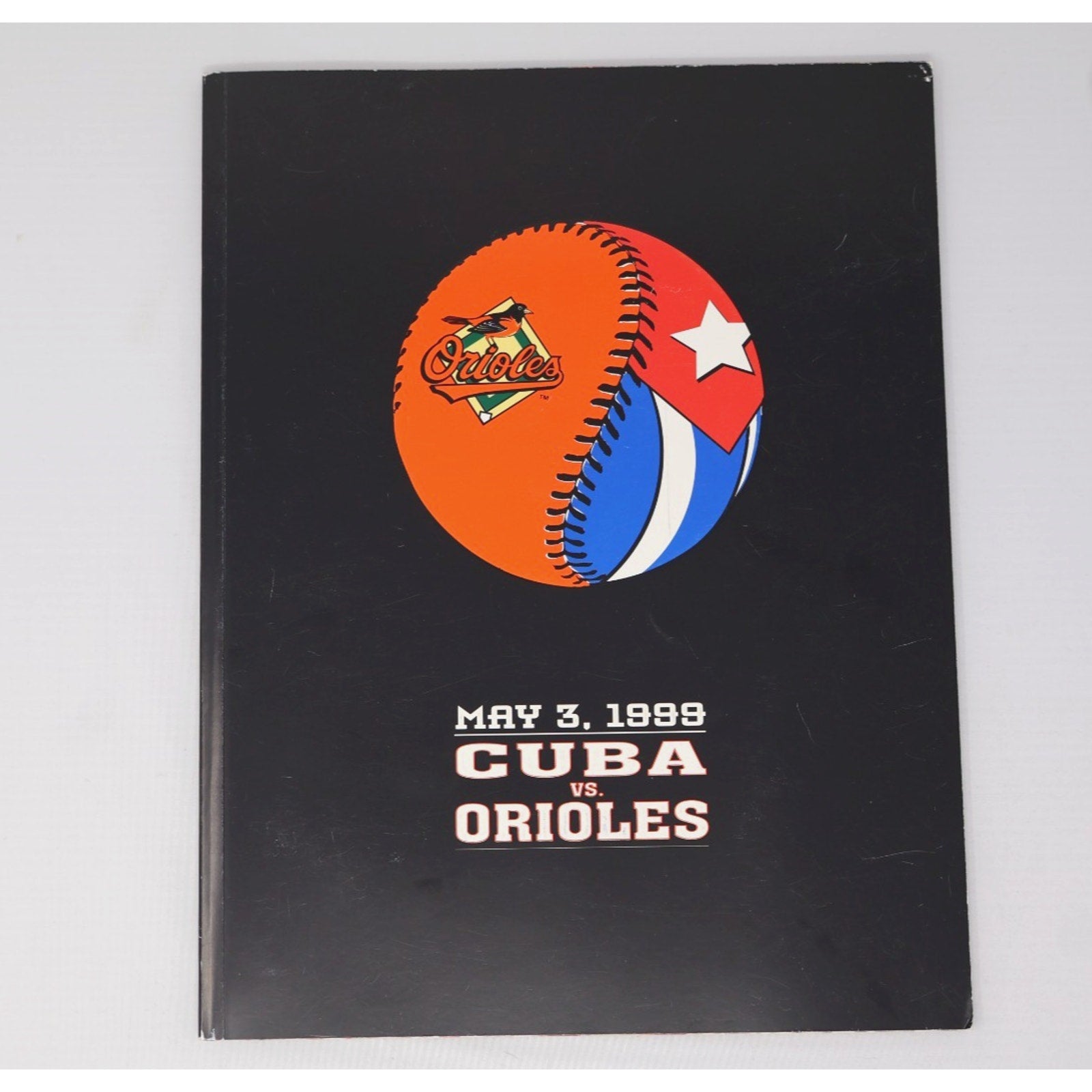 Baltimore Orioles Lot O 4 Historic Gameday Programs Unscored 1983 1992 1997 1999