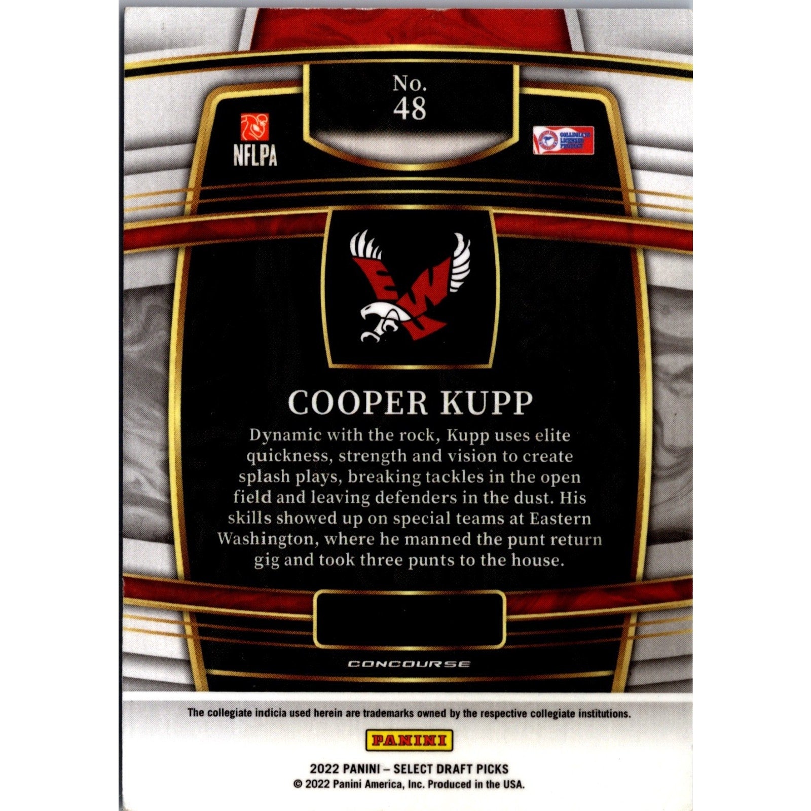 Cooper Kupp 2022 Select Draft Picks #48 EASTERN WASHINGTON
