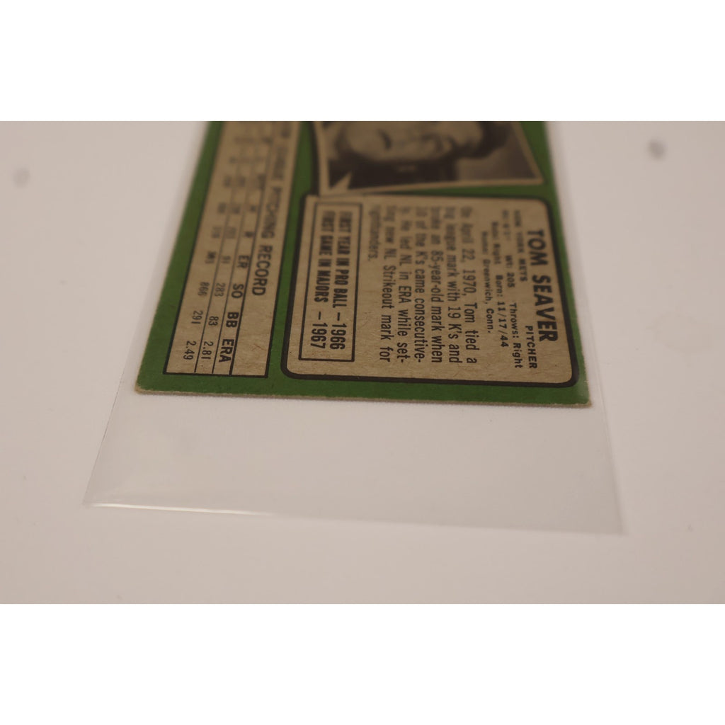 Tom Seaver 1971 Topps #160 New York Mets EX Off Center