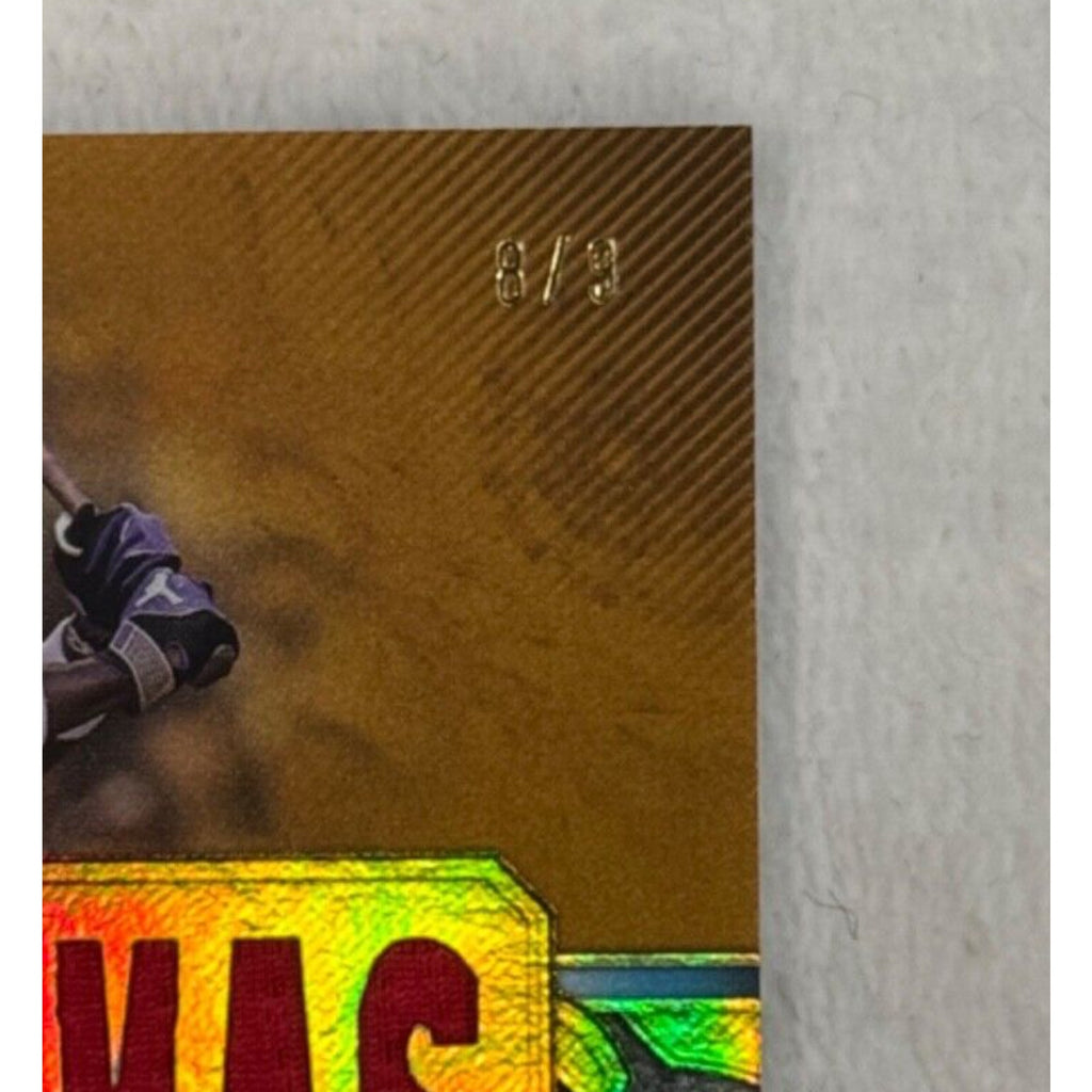 2024 Topps Triple Threads Jazz Chisholm Jr. Bahamas Relic Card /9 #TTR-JAZ2