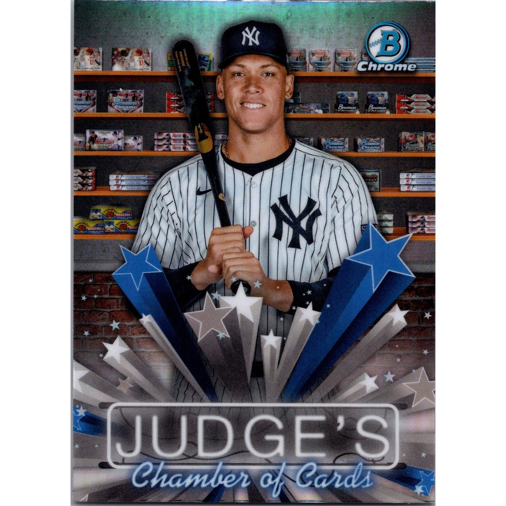 Aaron Judge 2025 Bowman Chrome Hobby Stars HS-11 Chamber Of Cards