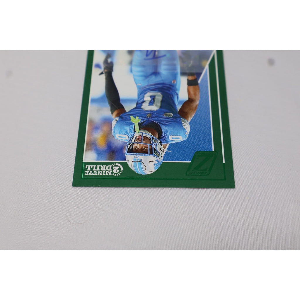 2024 Panini Zenith Terrion Arnold RC Auto Green Two Minute Drill Rookie #190