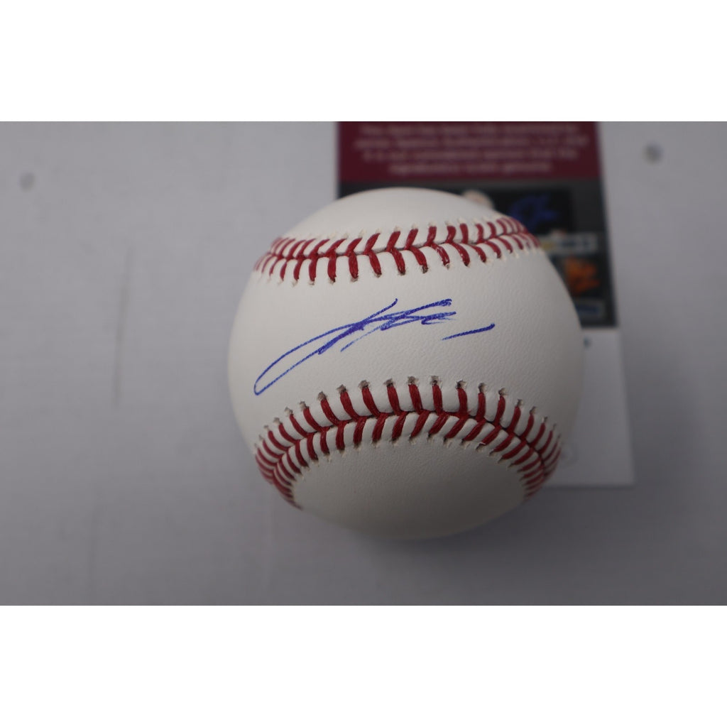 Jackson Holliday Signed Autographed Official MLB Baseball JSA COA
