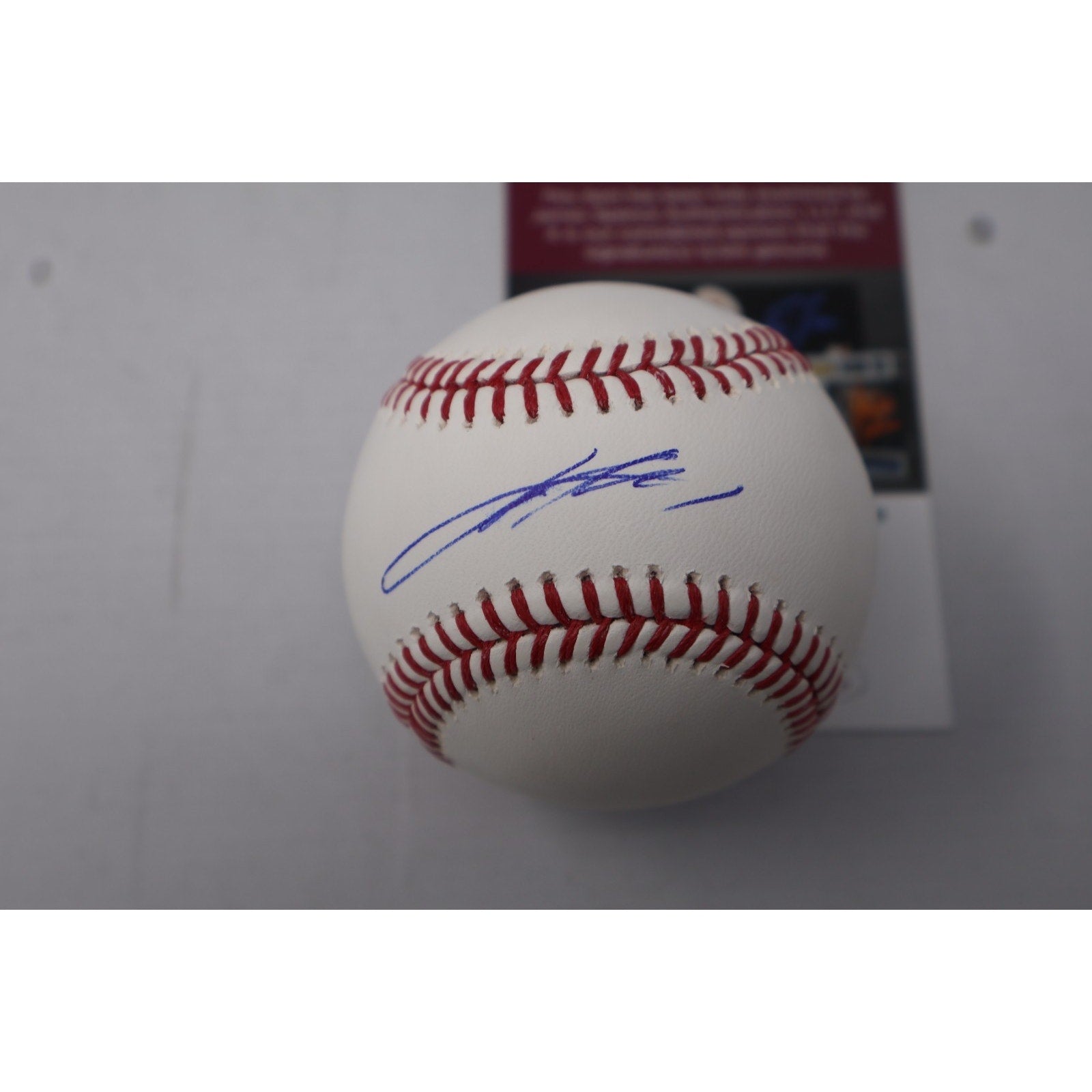 Jackson Holliday Signed Autographed Official MLB Baseball JSA COA