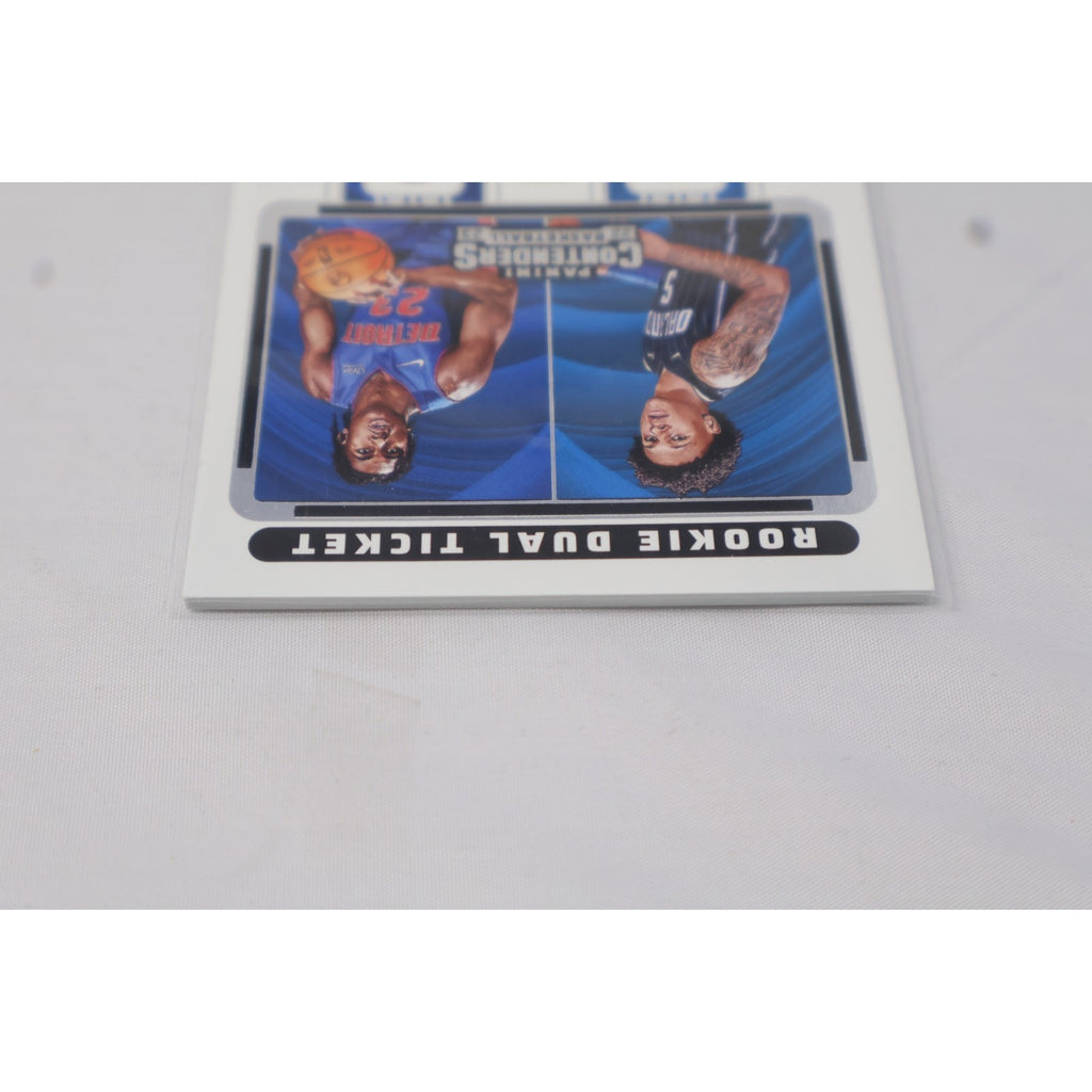 Rookie Ticket Dual Swatches 2022-23 Contenders Paolo Banchero Jaden Ivey RC Mint