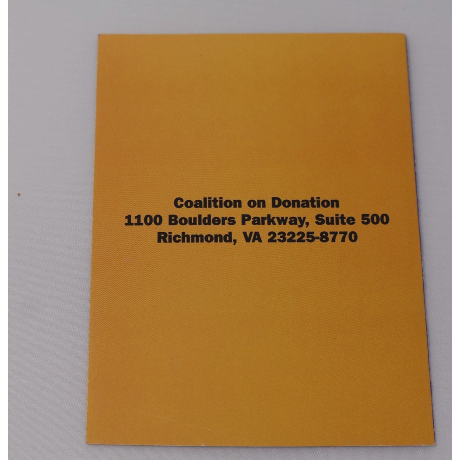 Michael Jordan Chicago Bulls Organ Donor Pamphlet 1993 Great Condition