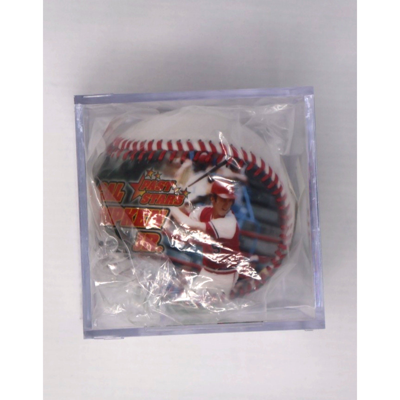 Cal Ripken Jr Minor Leagues Rochester Red Wings Commemorative Fotoball In Case