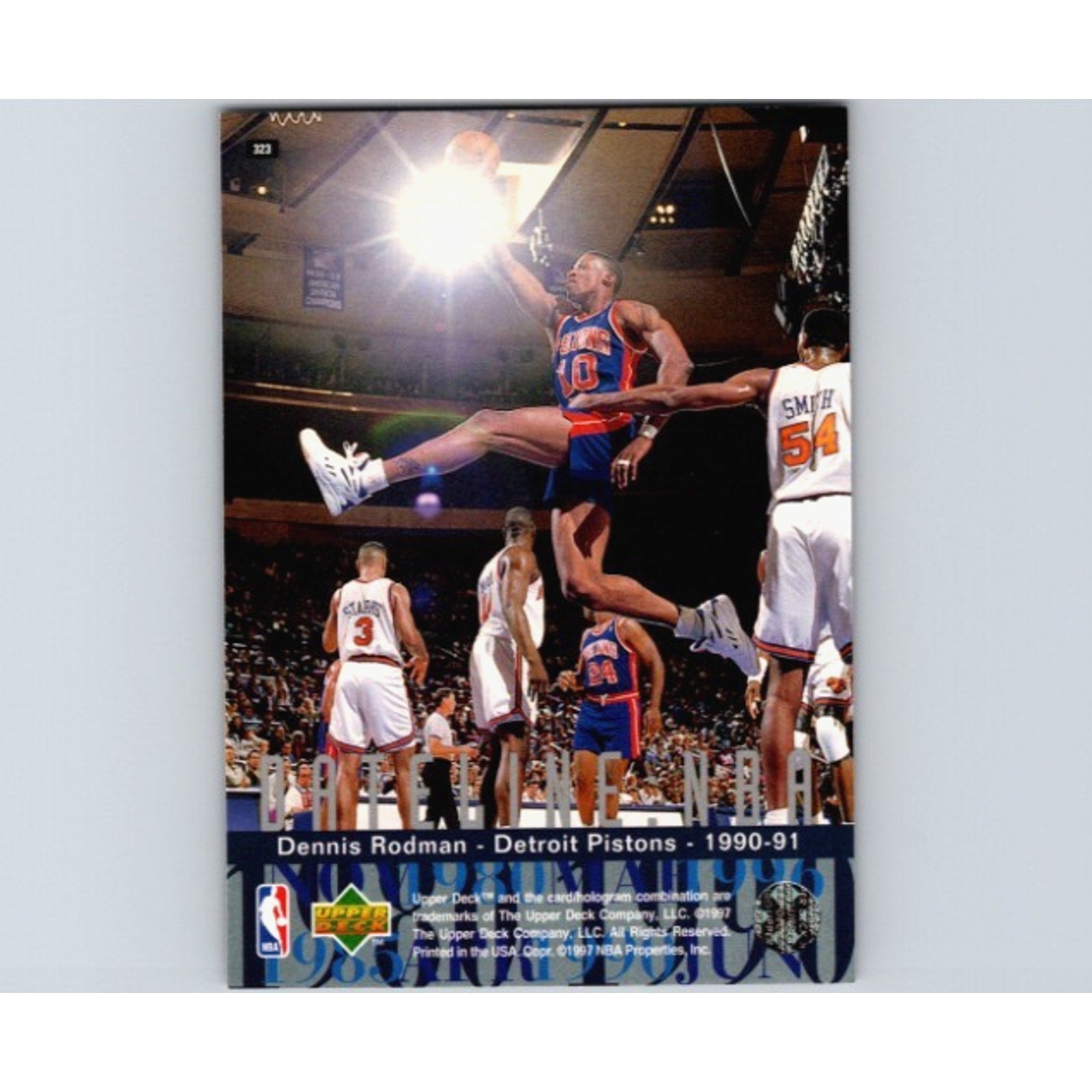 Mint Lot Of 2 1997 Dennis Rodman Fleer Towers of Power UD Dateline NBA #323