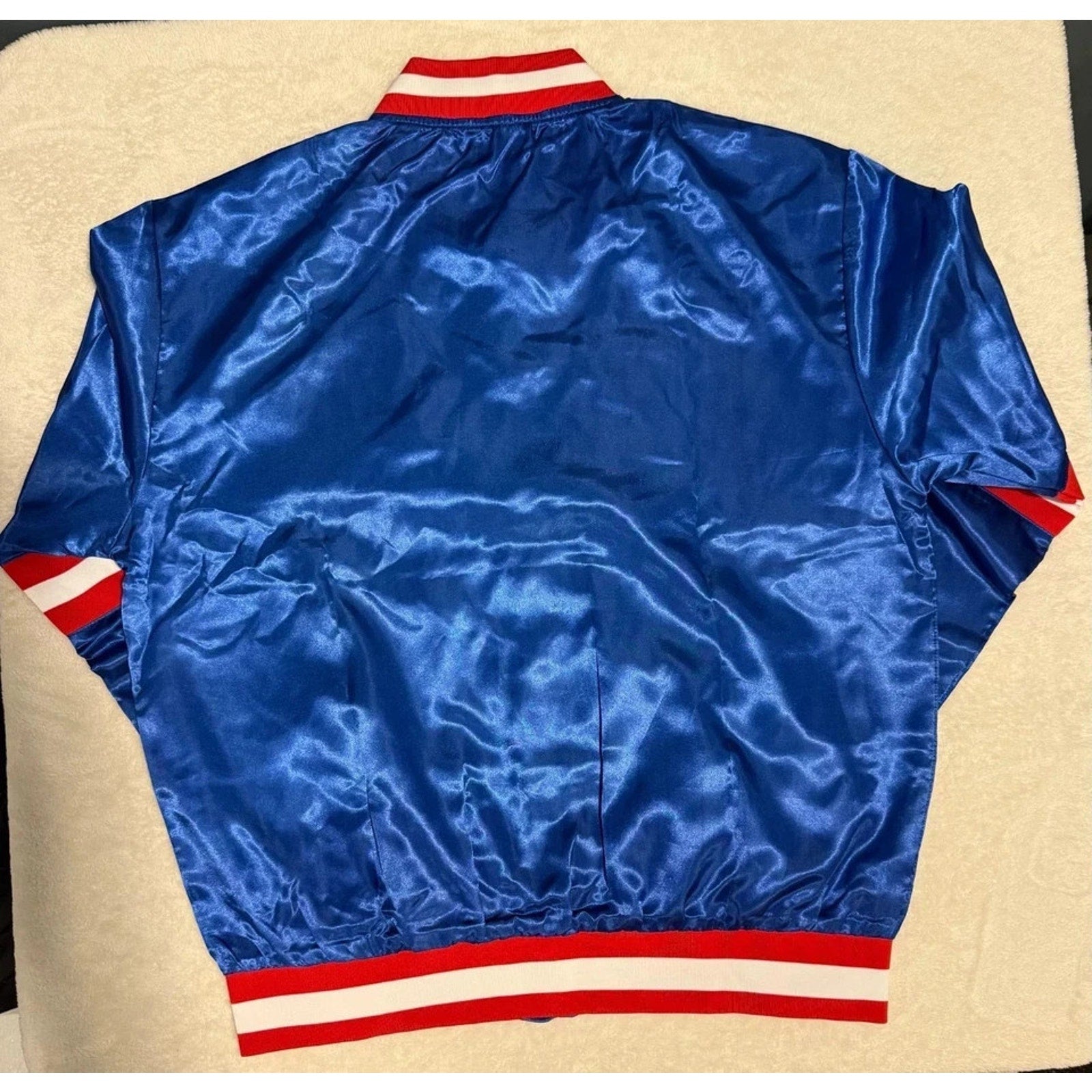 Washington Capitals Varsity Jacket 50 Year Anniversary Snap Large New