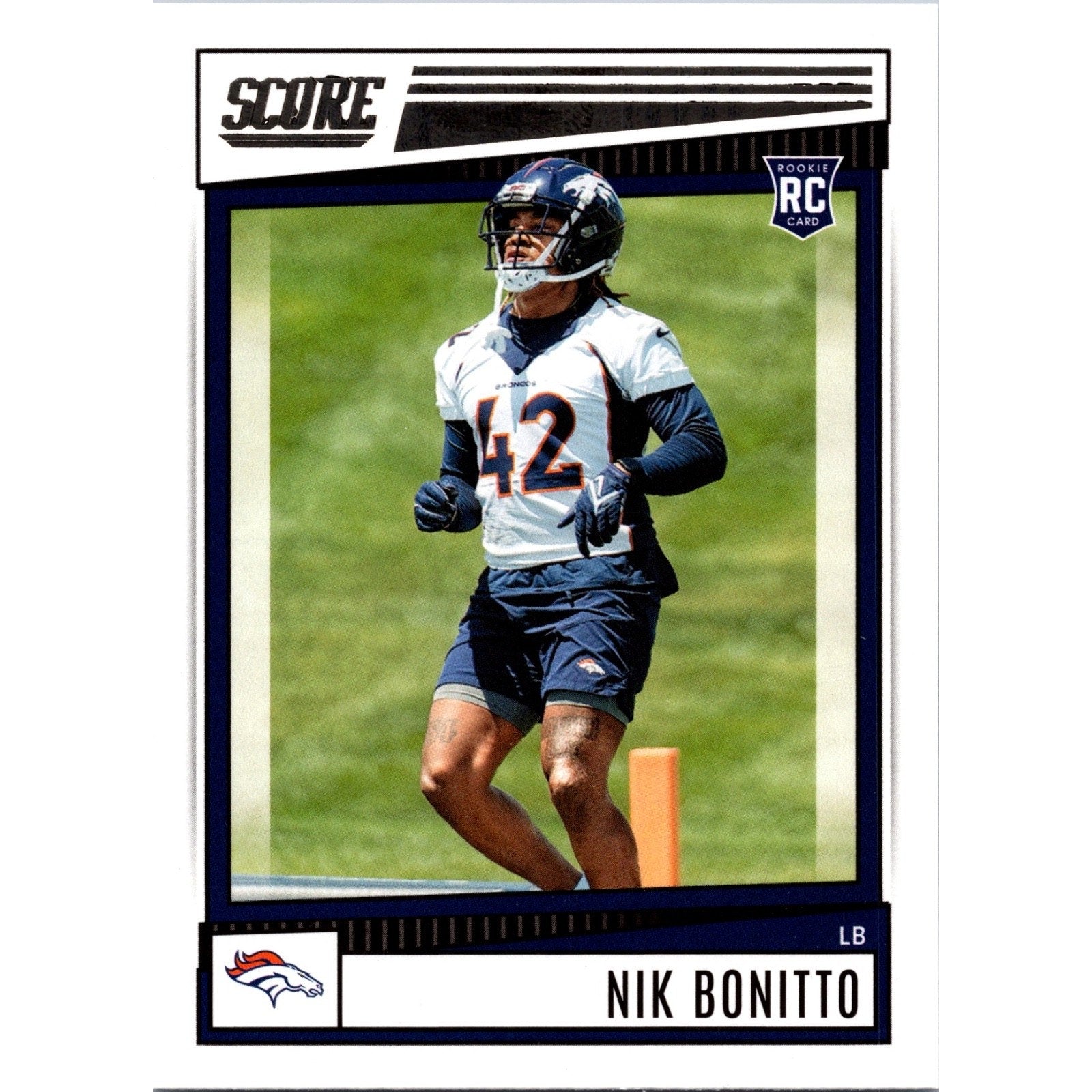 Nik Bonitto 2022 Panini Score RC Rookie #317 - Denver Broncos All Pro Mint